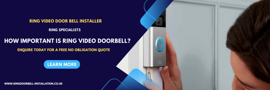 ring video door bell installer 